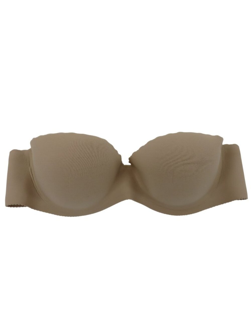 Victorias Secret 32B Bra Angels Secret Embrace Beige Underwire Padded Strapless
